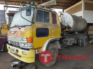รถสเปรย์ยางถังนอกแท้ 6 ตัน ระบบพร้อมใช้ Hino FD165 เครื่อง HO6C-Turbo - 205 แรง