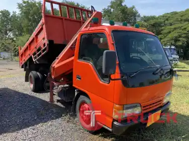 ขายรถบรรทุก หกล้อดัมพ์ติดเครน3ตัน ยี่ห้อ ISUZU รุ่น NKR 130 เทอโบ