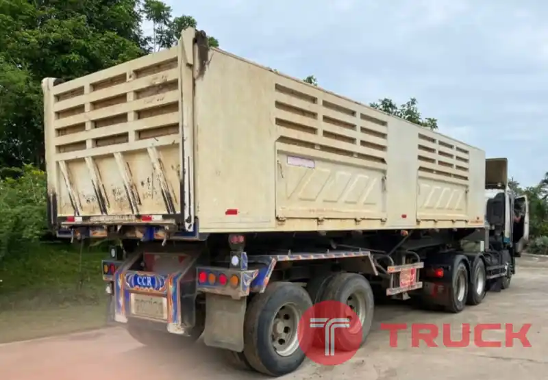 หัวลาก 2 เพลา พร้อม เซมิดั้ม ปี 60 แท้ ๆ 10 น้อต สวย ๆ พร้อมใช้ HINO MEGA S500-380 แรง ปี 57