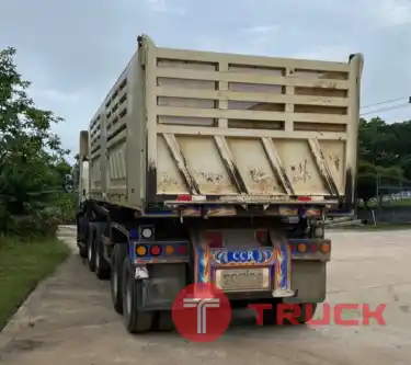 หัวลาก 2 เพลา พร้อม เซมิดั้ม ปี 60 แท้ ๆ 10 น้อต สวย ๆ พร้อมใช้ HINO MEGA S500-380 แรง ปี 57