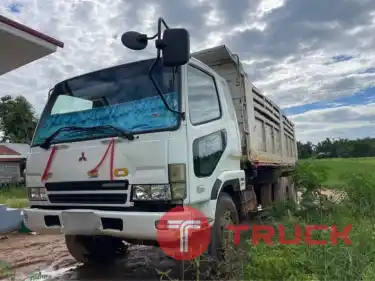 10ล้อ 2 เพลาดั้ม 725,000 บาท MITSUBISHI FUSO M6-260 แรง จดทะเบียนปี49