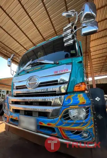 10 ล้อหัวลาก 2 เพลา HINO VICTOR -FM2P -380แรง จดทะเบียน ปี 61 EURO 3