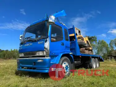 10 ล้อท้ายลาด 2 เพลา 890,000 บาท ISUZU DECA 240 แรง หางขึ้นเหล็กไอบีม 320 ได้