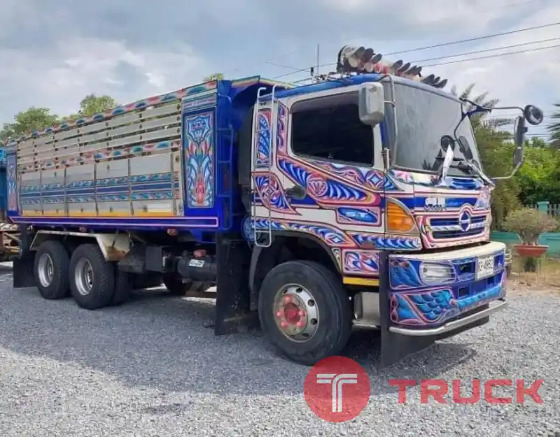 10 ล้อดั้ม HINO MEGA S500-344 ปี 56 ดั้ม อู่ ST