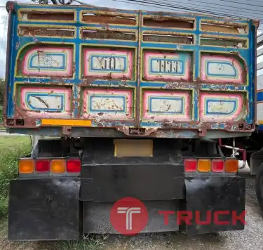 รถพ่วง2 เพลา ดั้ม 18 ล้อ 1,290,000 บาท HINO MEGA 260 แรง ปี 50