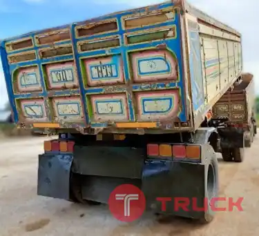 รถพ่วง2 เพลา ดั้ม 18 ล้อ 1,290,000 บาท HINO MEGA 260 แรง ปี 50