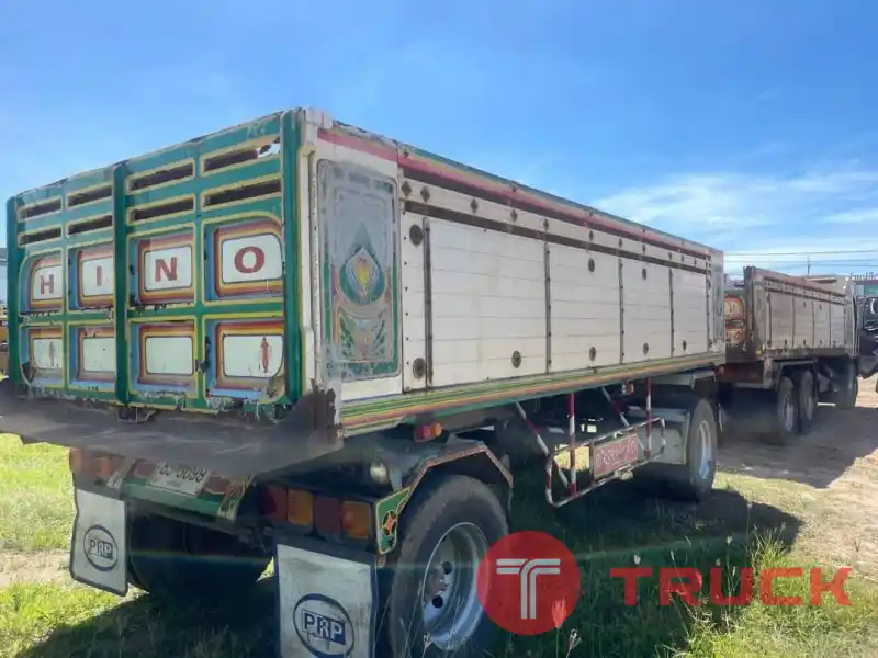 รถพ่วง2 เพลา ดั้ม 18 ล้อ HINO MEGA 260 แรง ปี 50