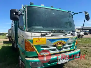 รถพ่วง2 เพลา ดั้ม 18 ล้อ HINO MEGA 260 แรง ปี 50