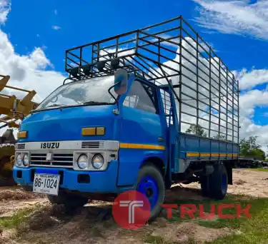 6 ล้อคอกสูง เดิมบาง 115,000 บาท ISUZU TL 85 แรง จดทะเบียน ปี 23