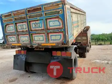 รถพ่วง2 เพลา ดั้ม 18 ล้อ HINO MEGA 260 แรง ปี 50