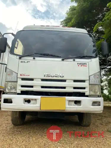 6 ล้อตู้เเห้ง ISUZU NQR 175 ราคา 590,000 บาท ปี 53 ตัวยาวพิเศษ 6 เมตร วิ่ง 5xx,xxx Km
