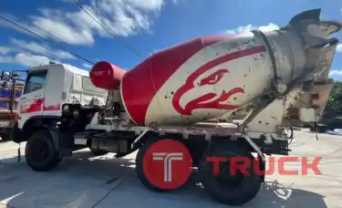 10 ล้อโม่ปูน 7 Q สภายสวยมาก HINO VICTOR 344 ปี 59 วิ่ง 26x,xxx Km โม่ตรง ยี่ห้อ KBP สวยทน