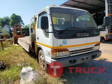 ขาย ISUZU 6 ล้อ ติดเครน เชื้อเพลิงใช้แก๊ส จากโรงงานญี่ปุ่น