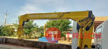 ขาย ISUZU 6 ล้อ ติดเครน เชื้อเพลิงใช้แก๊ส จากโรงงานญี่ปุ่น