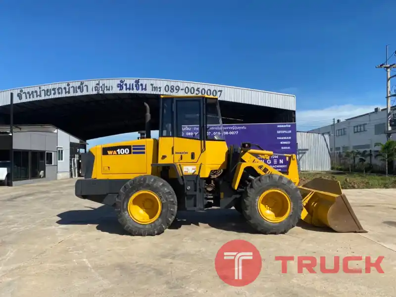KOMATSU WA100-5 นำเข้าจากญี่ปุ่น สภาพพร้อมใช้งาน โทร 089-0080077,089-0050007,086-0044333,065-8844400 www.sangenjp.com www.nmc99.com