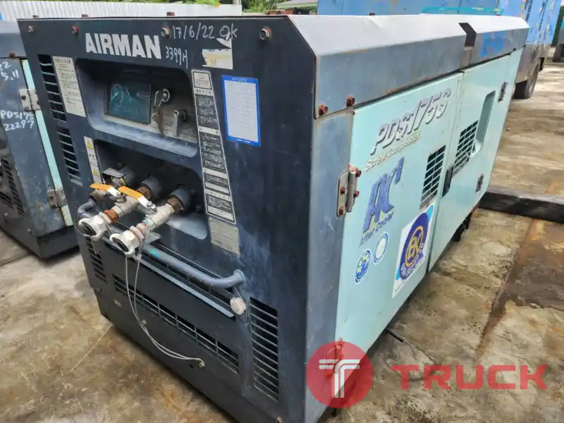 PDS175S - เครื่องปั๊มลม แอร์แมน ขนาด 7 บาร์ 175cfm.by OEK 098-5625920