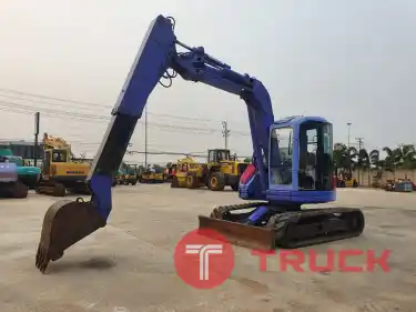 Komatsu PC75UU-2 แขนยืดได้ นำเข้าจากญี่ปุ่น สภาพพร้อมใช้งาน โทร 089-0080077,089-0050007,086-0044333,065-8844400 www.sangenjp.com www.nmc99.com