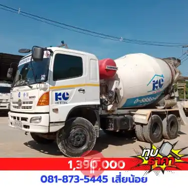รถโม่ Hino มือสอง พร้อมใช้งาน