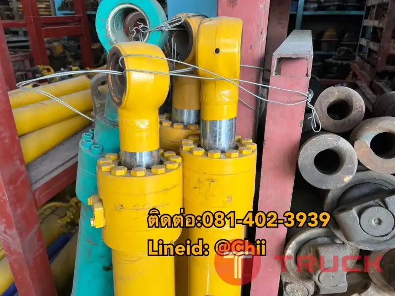 กระบอกอาร์ม pc120 komatsu ขายอะไหล่แบคโฮ 0814023939