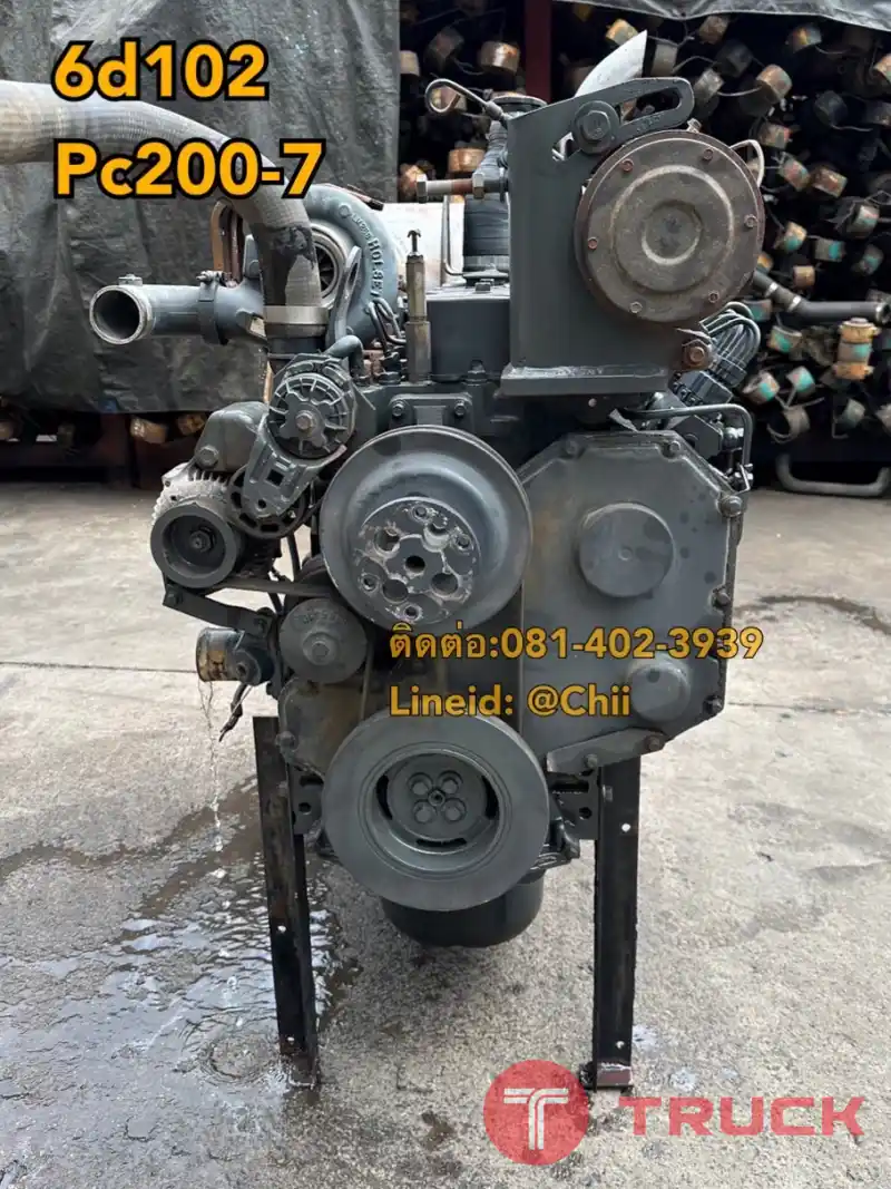 เครื่อง pc200-7 komatsu ขายอะไหล่แบคโฮ 0814023939