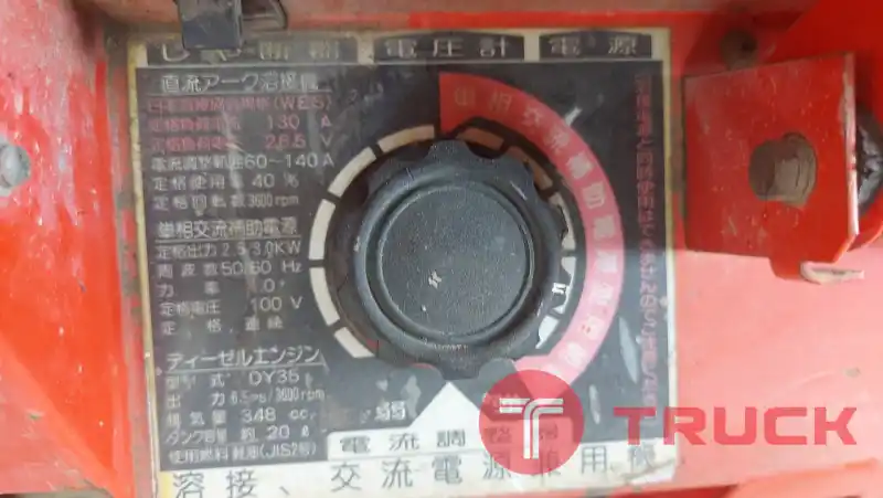 DENYO DCX-140SS ปั่นไฟเชื่อม ดีเซล 1สูบ ระบายความร้อนด้วยอากาศ สตาร์ทกุญแจ เชื่อมลากยาวได้ ไฟไม่ตก แนวเชื่อมสวย มือสองญี่ปุ่น ราคา 28,000บาท โทร : 094-7899445