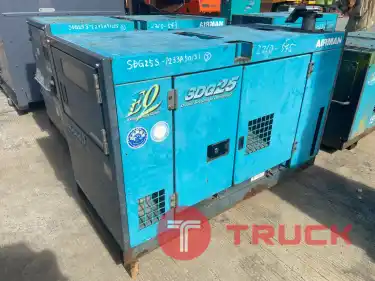 เครื่องปั่นไฟ 25KVA : Airman SDG25S ปี2004 จากญี่ปุ่น โทร. 080-6565422 (หนิง)