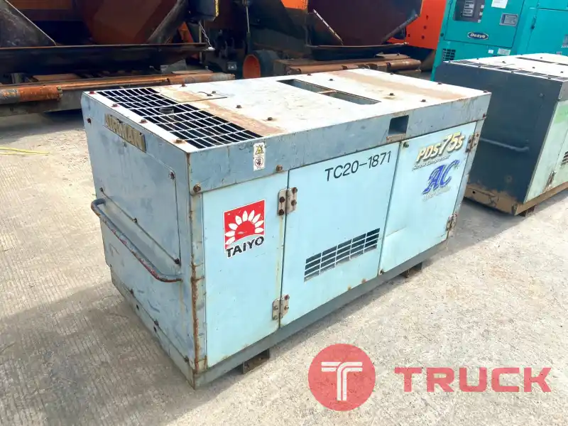 75CFM เครื่องปั๊มลม : Airman PDS75SC นำเข้าจากญี่ปุ่น โทร. 080-6565422 (หนิง)