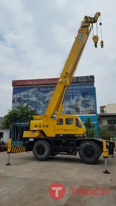 รถเครน KATO KR25H-3L พร้อมใช้งานชั่วโมงการทำงานน้อย นำเข้าจากญี่ปุ่น ไม่เคยใช้งานในไทย