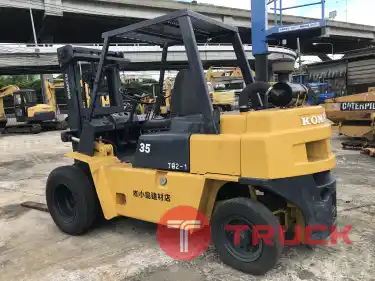 Komatsu FD35-2 งายาวเสาสูง 3 ม. นำเข้าจากญี่ปุ่น สภาพพร้อมใช้งาน โทร 089-0080077,089-0050007,086-0044333,065-8844400 www.sangenjp.com www.nmc99.com