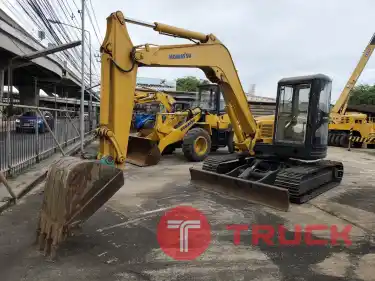 รถขุด KOMATSU PC70FR-1 มาพร้อมเก๋ง สวยมาก นำเข้าจากญี่ปุ่น ไม่เคยใช้งานในไทย