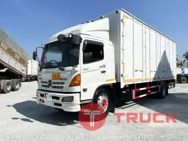 หกล้อตู้สิบบาน HINO QDR 500 212แรงม้า ปี 54