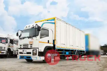 หกล้อตู้สิบบาน ISUZU FTR 240 แรงม้า ปี 56