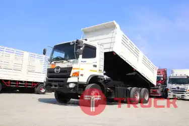 สิบล้อดั้มพ์ตู้ HINO VICTOR 500 344 แรงม้า ปี 59