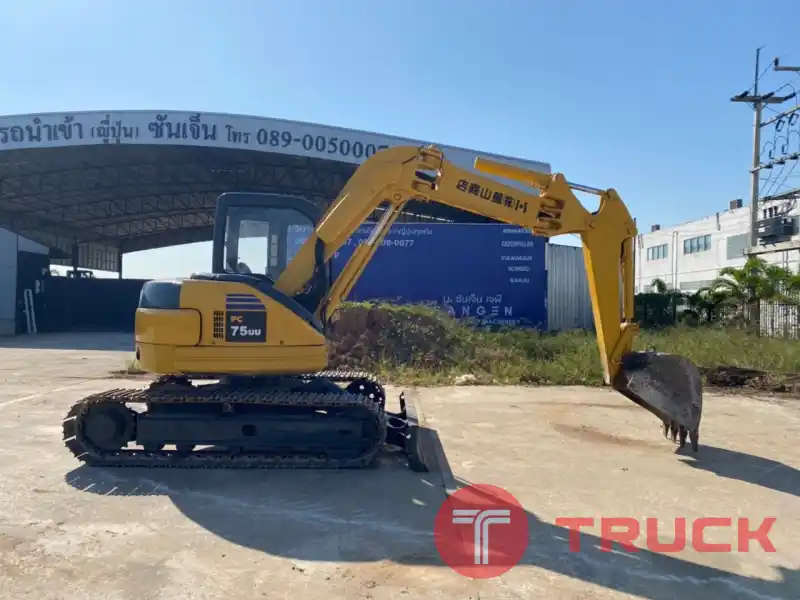 Komatsu PC75UU-2 นำเข้าจากญี่ปุ่น สภาพพร้อมใช้งาน โทร 089-0080077,089-0050007,086-0044333,065-8844400 www.sangenjp.com www.nmc99.com