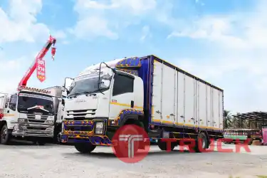 หกล้อตู้สิบบาน ISUZU FTR 240 แรงม้า ปี 61