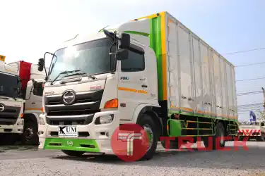 หกล้อตู้สิบบาน HINO VICTOR 500 240 แรงม้า ปี 58