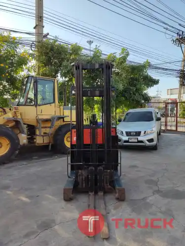 ขายฟอร์คลิฟท์ TOYOTA รถไฟฟ้ายืนขับ รุ่น 7FBR18 ขนาด 1.8 ตัน เสายกสูง 6 เมตร รถมือสองสภาพดี นำเข้าจากญี่ปุ่น ราคาไม่แพง