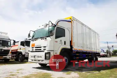 หกล้อตู้สิบบาน ISUZU FTR 240 แรงม้า ปี 56