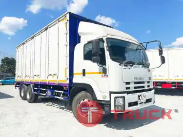สิบล้อตู้สิบบาน ISUZU FVM 240แรงม้า ปี 53