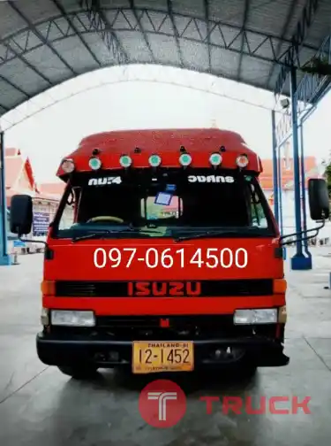ขายสองแถว ISUzU 6 ล้อ -ภาษี พรบ ประกันเต็ม