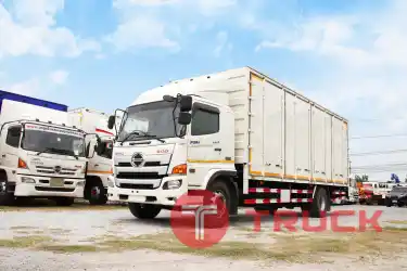 หกล้อตู้สิบบาน HINO VICTOR 240แรงม้า ปี 58