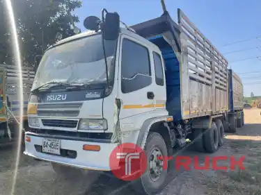 ขาย10ล้อพ่วงแม่ลูกดั้มIsuzu320 ดั้มเกษตร ปี49 2เพลา จัดไฟแนนซ์ได้1,670,xxx rาคา1,690,xxx