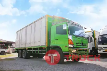 สิบล้อตู้สิบบาน HINO MEGA FL 212 แรงม้า ปี 47