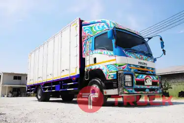 หกล้อตู้สิบบาน ISUZU FTR 240 แรงม้า ปี 59
