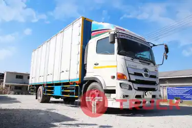 หกล้อตู้สิบบาน HINO VICTOR 500 240 แรงม้า ปี 59