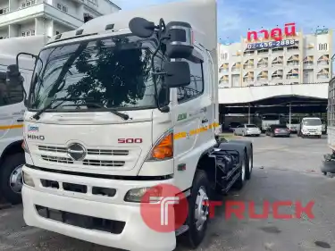 Hino Mega หัวลาก 10 ล้อ 344 แรงม้า จดทะเบียนปี 56 สภาพเดิมสวยยางดี เครื่องเกียร์เรียบร้อย ขายทั้งสดผ่อนสูงสุด 5 ปี สนใจโทรสอบถามหรือไลน์