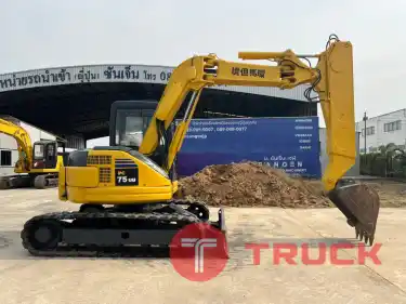 Komatsu PC75UU-2 แขนยืดได้ นำเข้าจากญี่ปุ่น สภาพพร้อมใช้งาน โทร 089-0080077,089-0050007,086-0044333,065-8844400 www.sangenjp.com www.nmc99.com