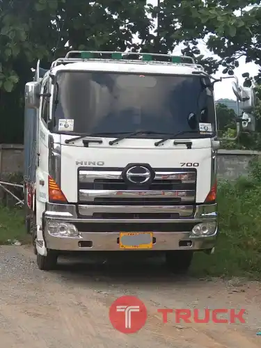 ขายด่วน !! รถพ่วงบรรทุก Hino Series7(s700) 380แรง มือสอง คอกสูง !!