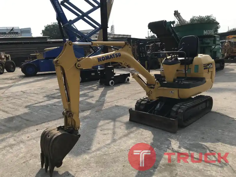 รถขุดมือสอง KOMATSU PC12R-8 นำเข้าจากญี่ปุ่นแท้ทุกคัน พร้อมใช้ง้าน