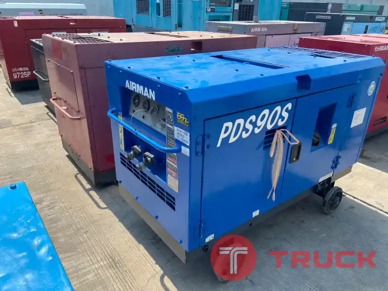 90CFM เครื่องปั๊มลม Airman PDS90S *พร้อมล้อ โทร. 080-6565422 (หนิง)